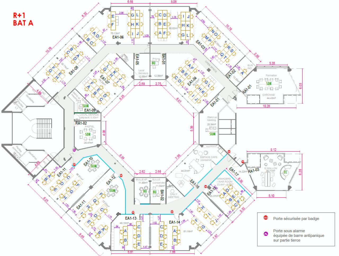 Bureau Toulouse 2412m² Location bureau Toulouse Haute-Garonne OLBUR2315635 28